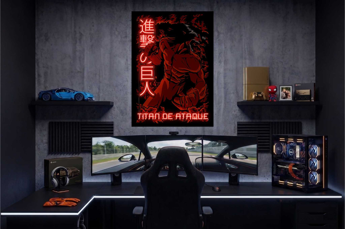 Attack on Titan Neon Sign | Titan De Ataque