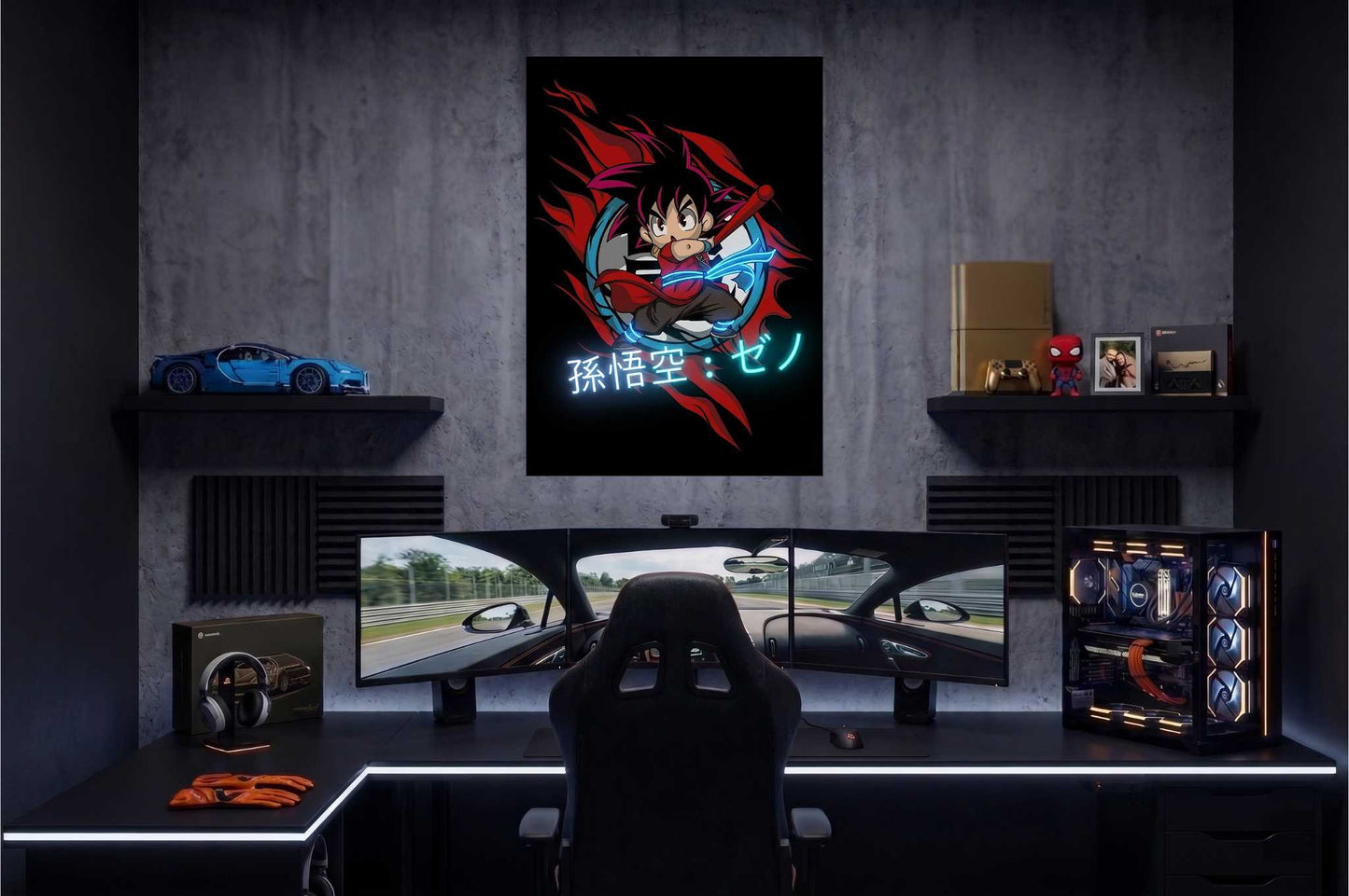 Goku Xeno Neon Sign