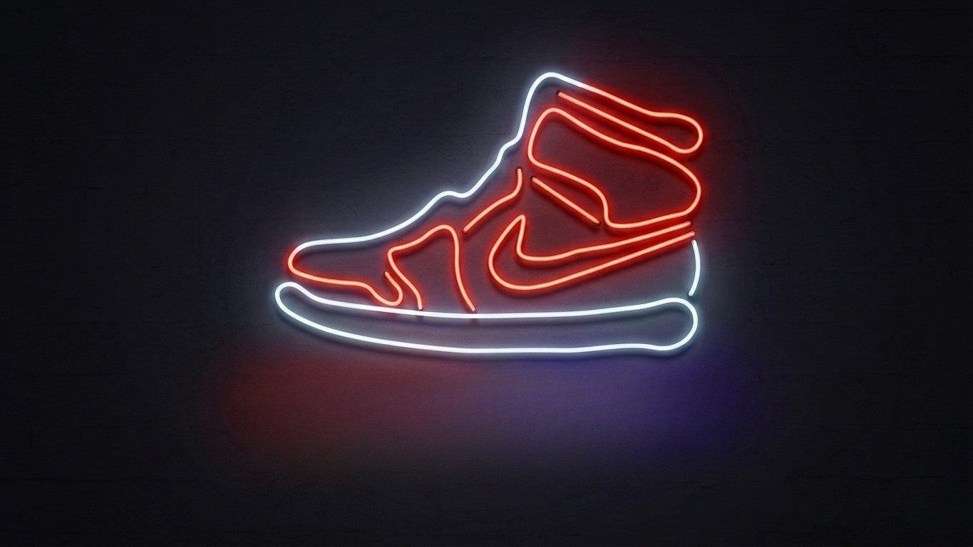 Sneakers Neon Sign | Sneaker Wall Art