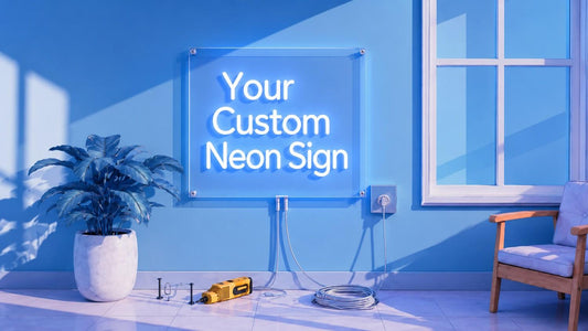 How To Hang a Neon Sign? Complete DIY Guide