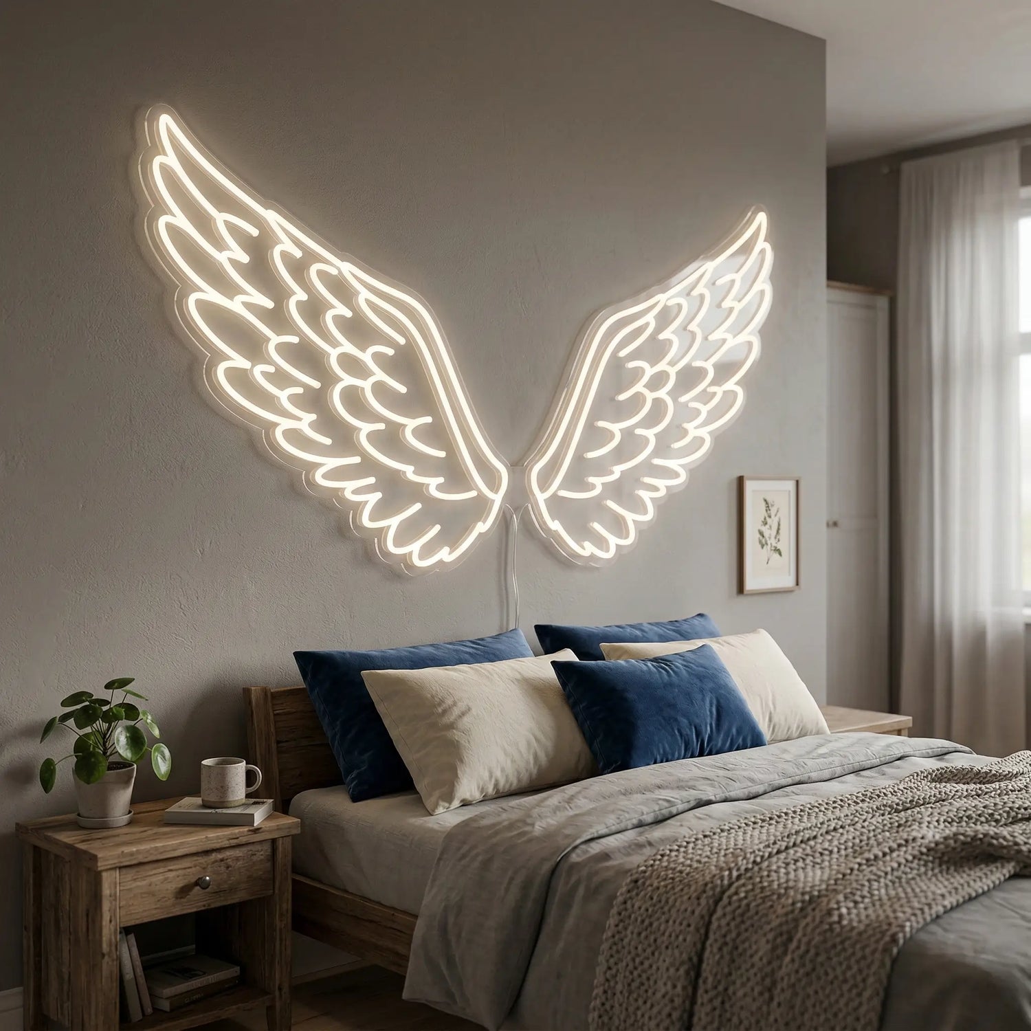 neon wings home