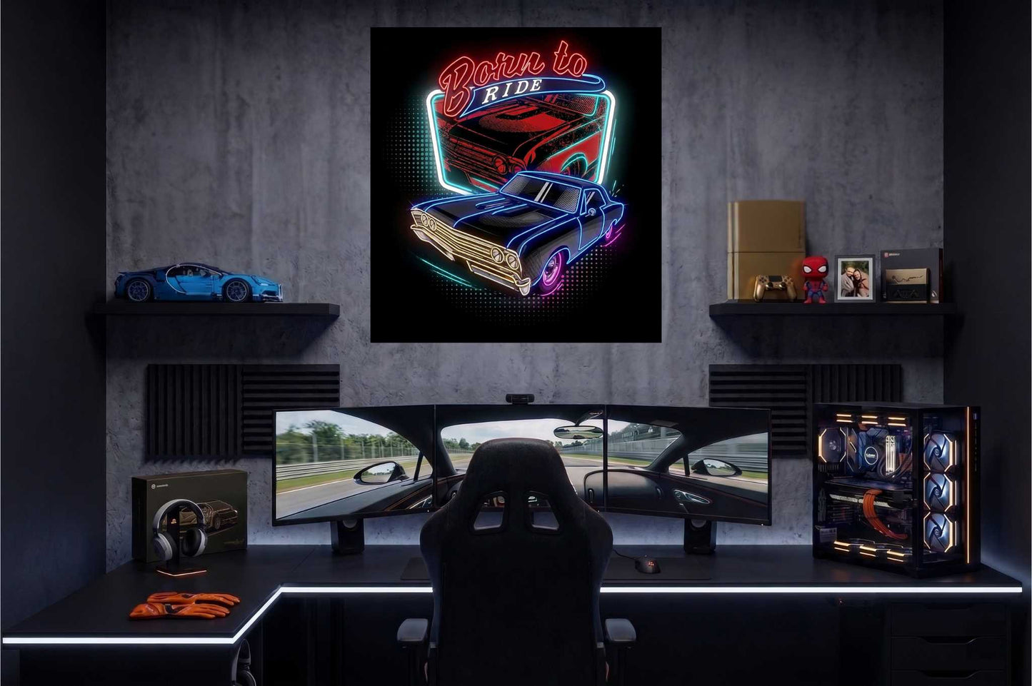 Buy Born To Ride Neon Sign | Car Neon Sign