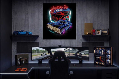 Buy Born To Ride Neon Sign | Car Neon Sign