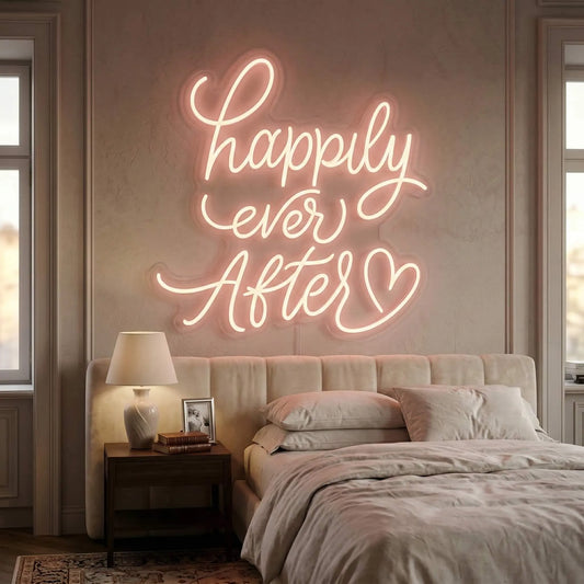Happily Ever After Neon Sign