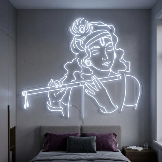 Krishna Neon Sign