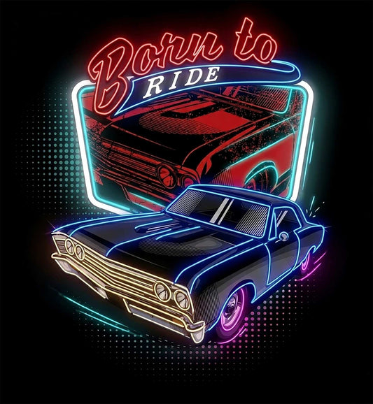 Buy Born To Ride Neon Sign | Car Neon Sign