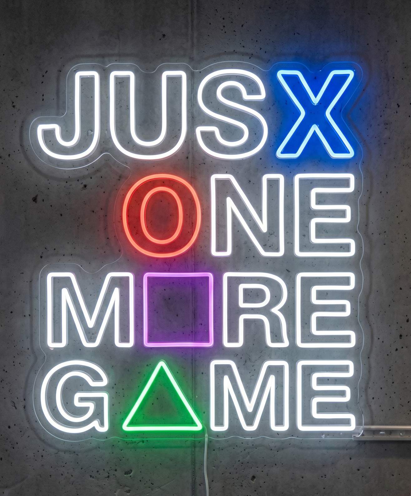 Just One More Game Neon Sign | Gaming Neon Sign