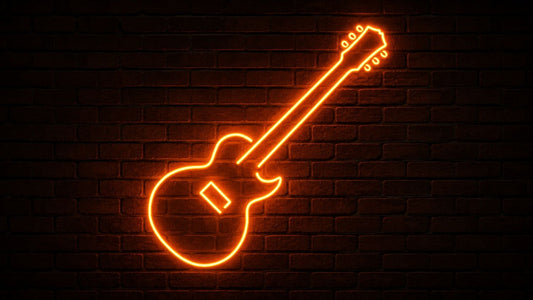 Guitar Neon Sign | Musician Neon Sign