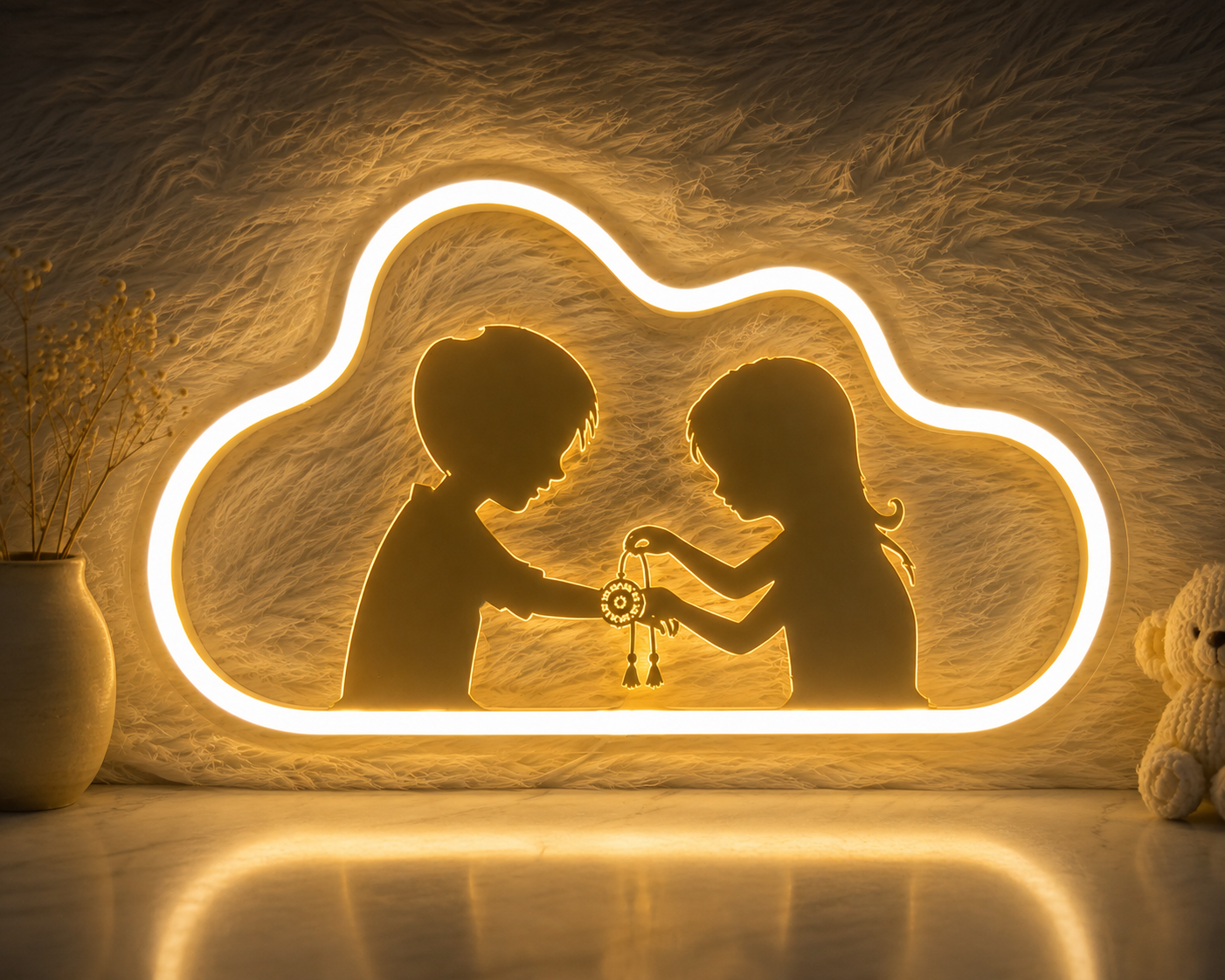 Rakhi Neon Sign | Raksha Bandha Neon Sign