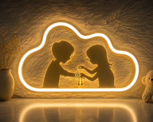 Rakhi Neon Sign | Raksha Bandha Neon Sign