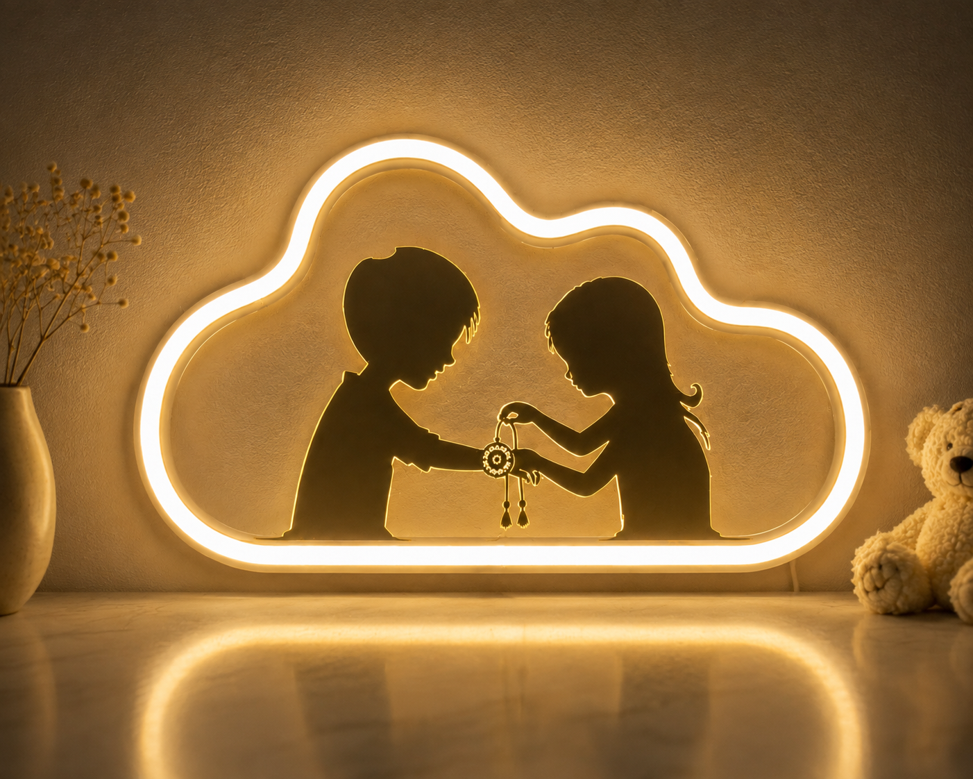 Rakhi Neon Sign | Raksha Bandha Neon Sign