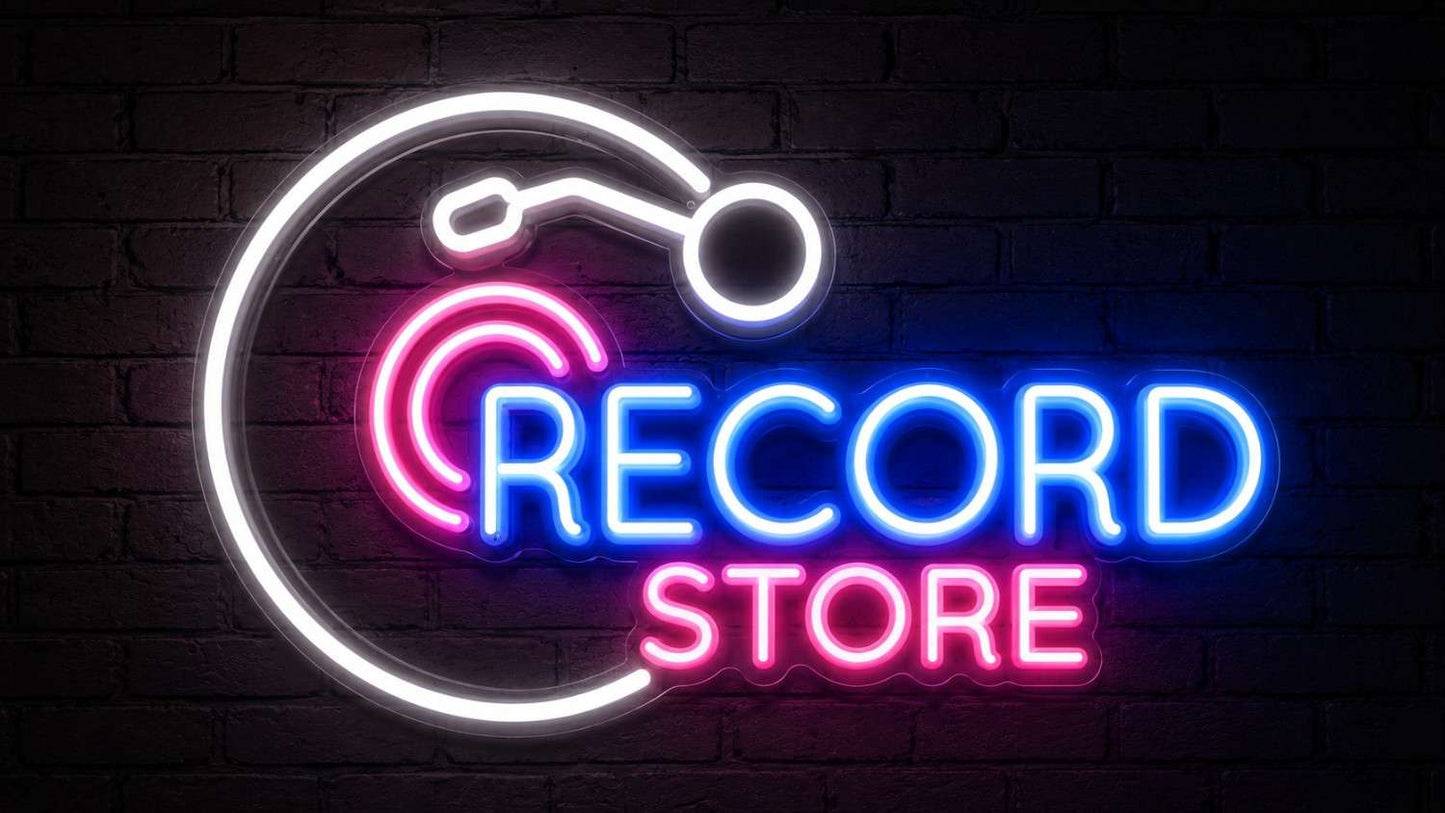 Recording Neon Sign