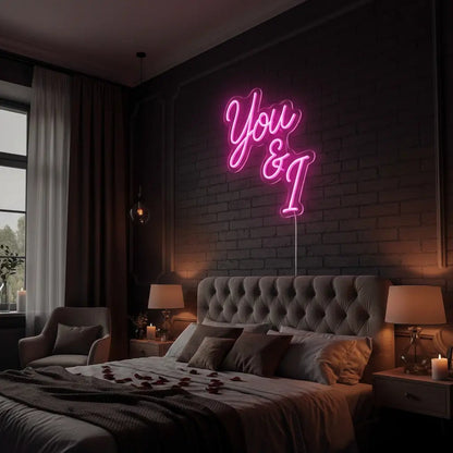 You and I Neon Sign